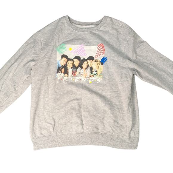 Friends Graphic Crewneck Sweatshirt | Unisex XXL | Warner Bros - Picture 1 of 6